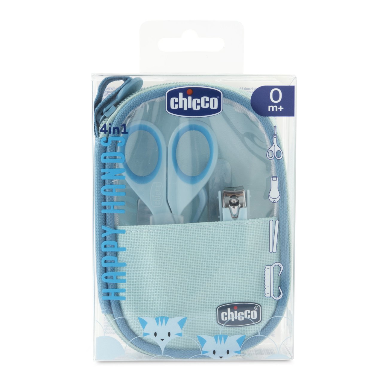 SET UNGHIE HAPPY HANDS 4 IN 1 CHICCO