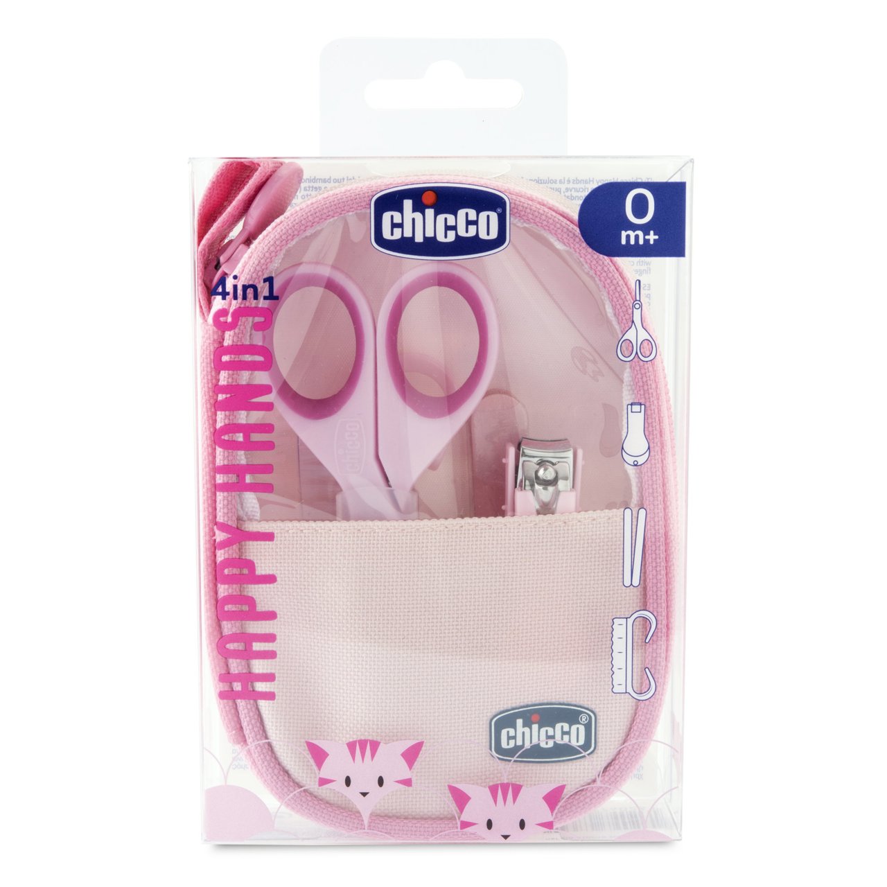 SET UNGHIE HAPPY HANDS 4 IN 1 CHICCO
