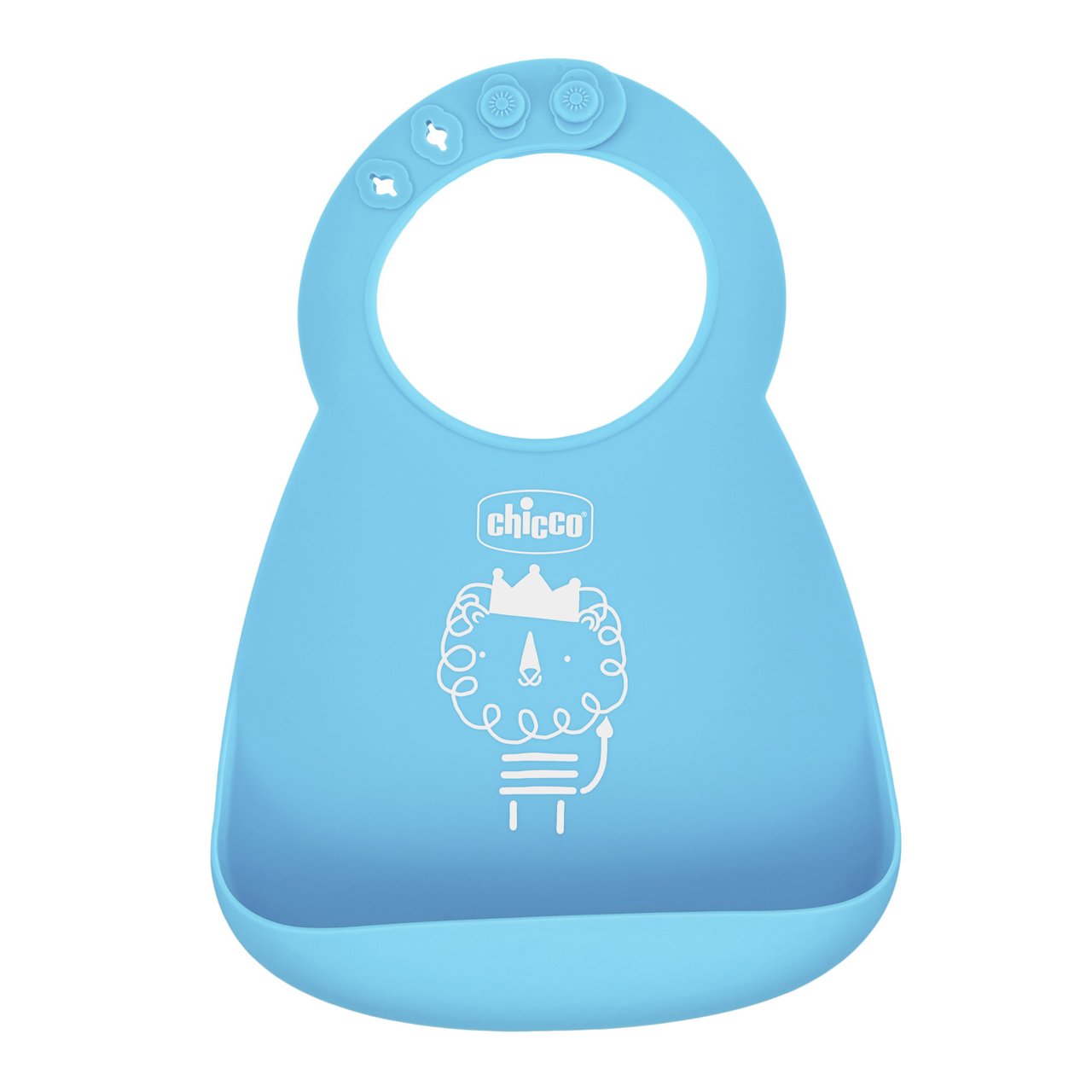 SET EASY START CIOTOLA +BAVAGLINO IN SILICONE +CUCCHIAINO CHICCO
