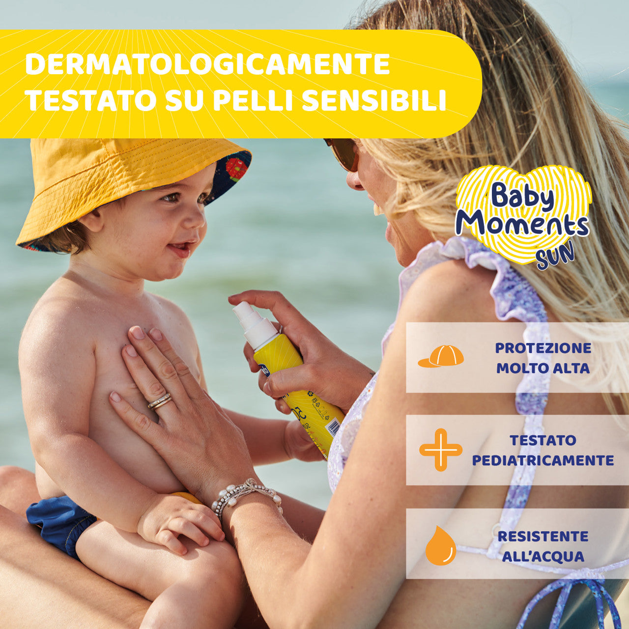 CHICCO BABY MOMENTS SUN - LATTE SOLARE SPRAY 150ML