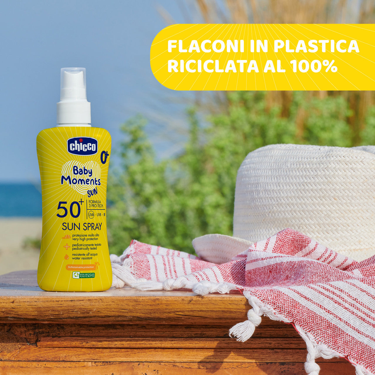 CHICCO BABY MOMENTS SUN - LATTE SOLARE SPRAY 150ML