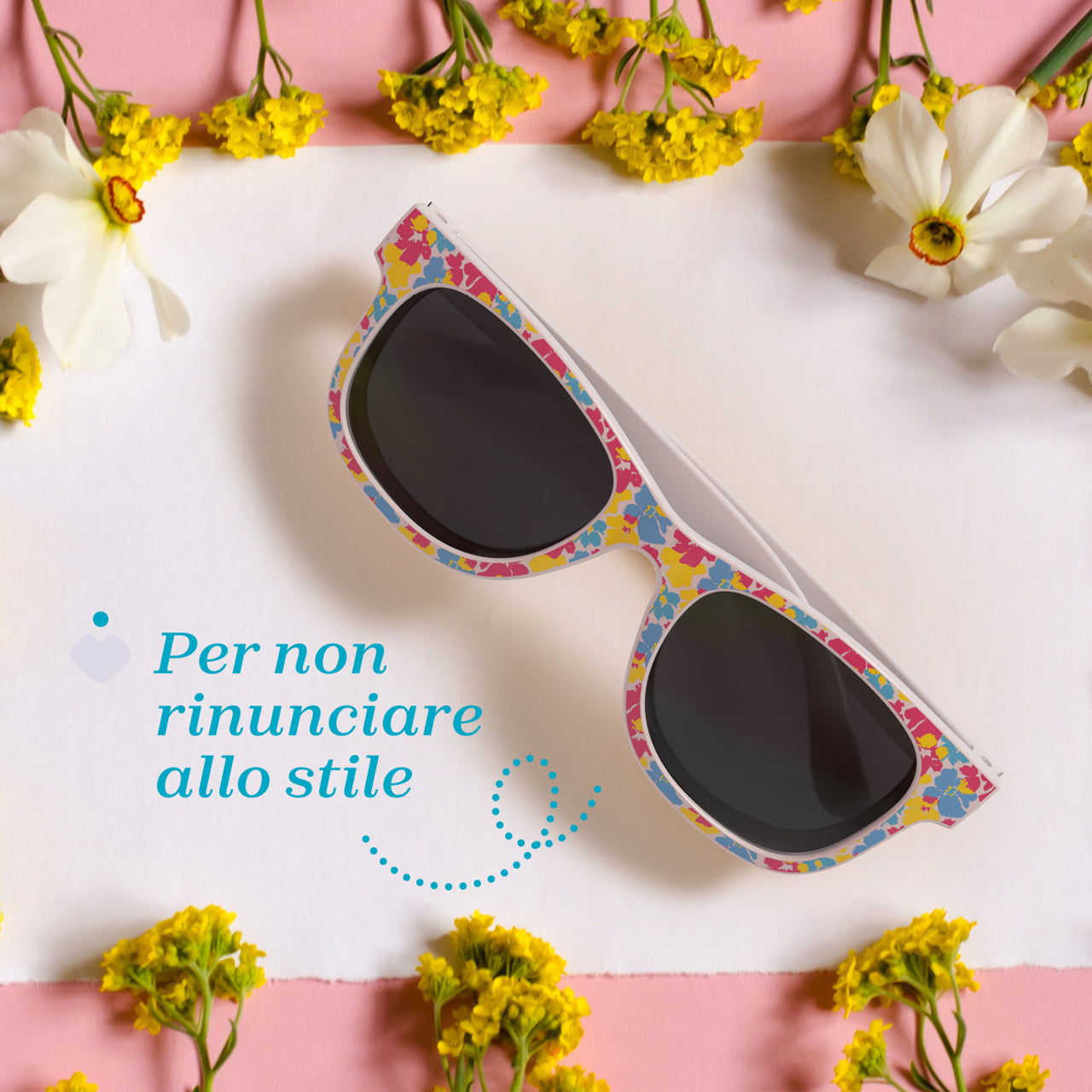 OCCHIALI DA SOLE DA BAMBINA FLOWER CHICCO