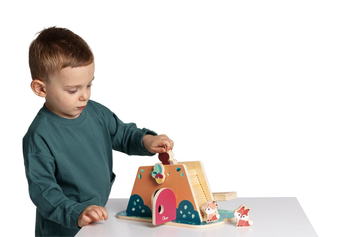 CHICCO LA TANA DELLE VOLPI IN LEGNO
