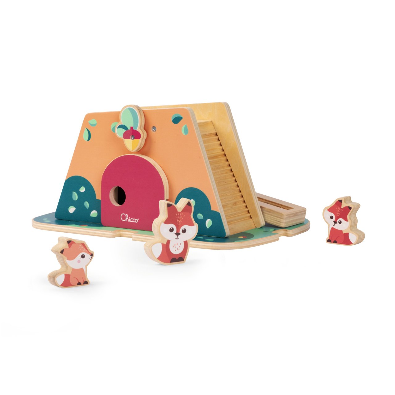 CHICCO LA TANA DELLE VOLPI IN LEGNO