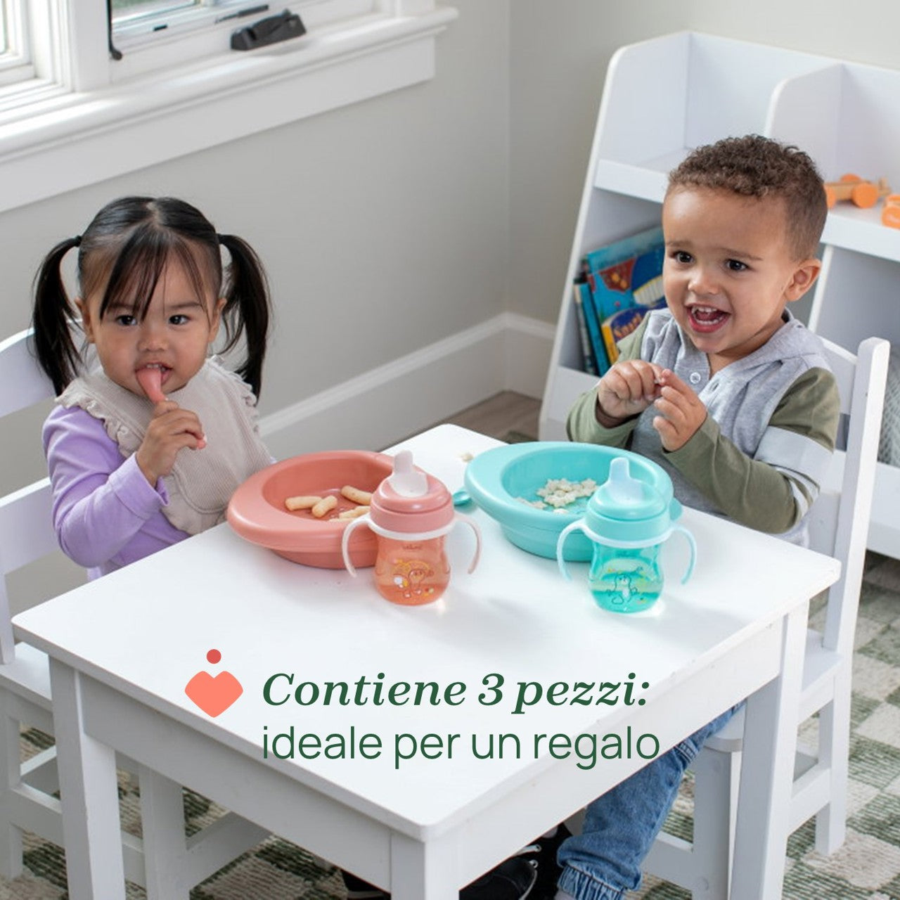 SET PRIMA PAPPA 3 PEZZI CHICCO PAPPACALDA