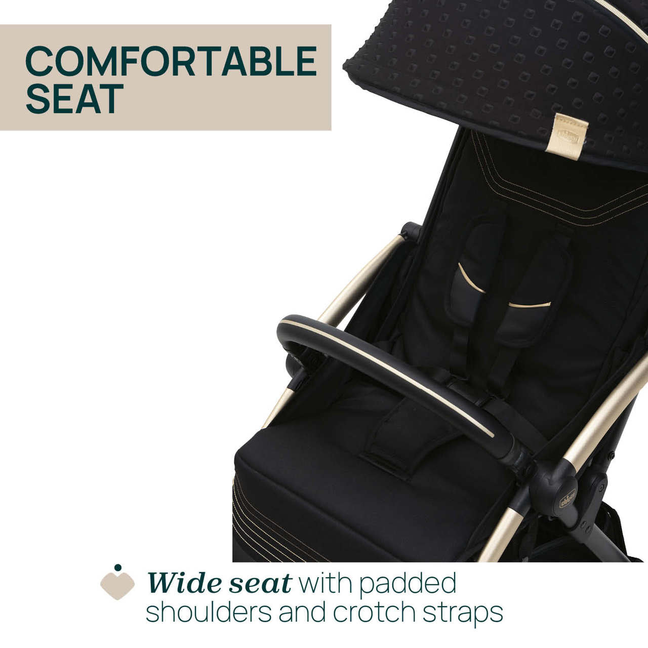 PASSEGGINO GOODY XPLUS BLACK RE_LUX ECO CHICCO