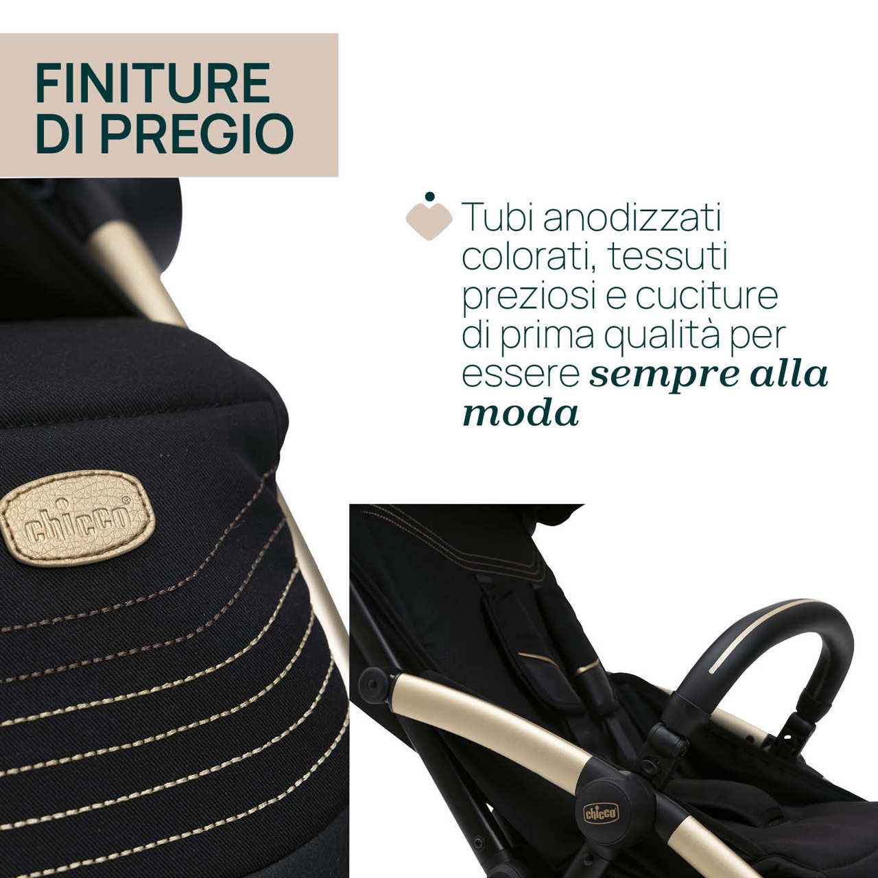 PASSEGGINO GOODY XPLUS BLACK RE_LUX ECO CHICCO