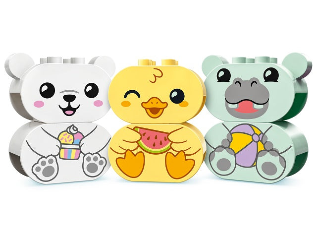 LEGO DUPLO Ora del Bagnetto Il Treno degli Animali Galleggiante 10965
