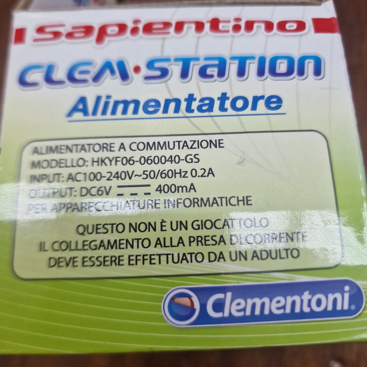 CLEMSTATION CLEM TOUCH ALIMENTATORE