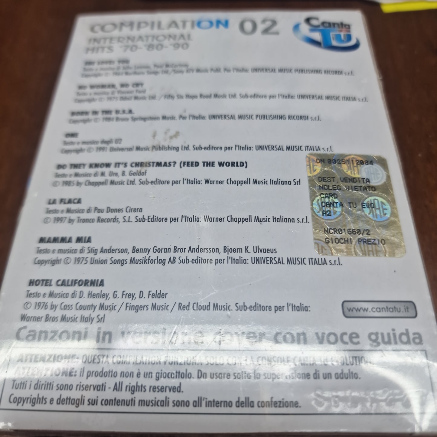 CANTA TU' EVOLUTION CARTUCCE GIOCHI PREZIOSI