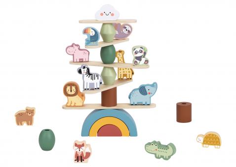 ANIMALI IMPILABILI IN LEGNO TOOKY TOY