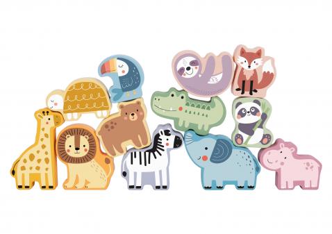 ANIMALI IMPILABILI IN LEGNO TOOKY TOY