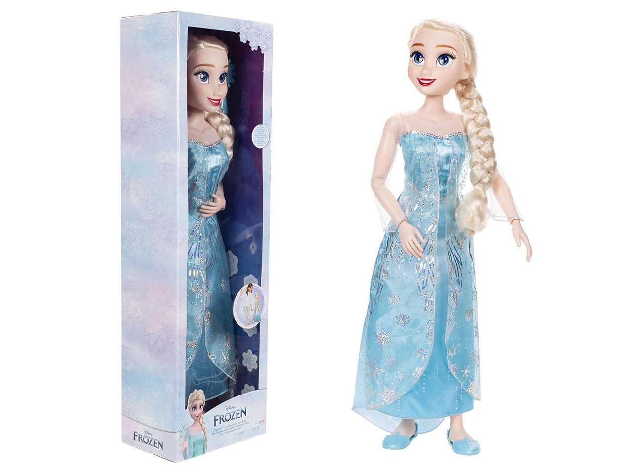 DISNEY FROZEN ELSA CM 80 SNODATA JAKKS