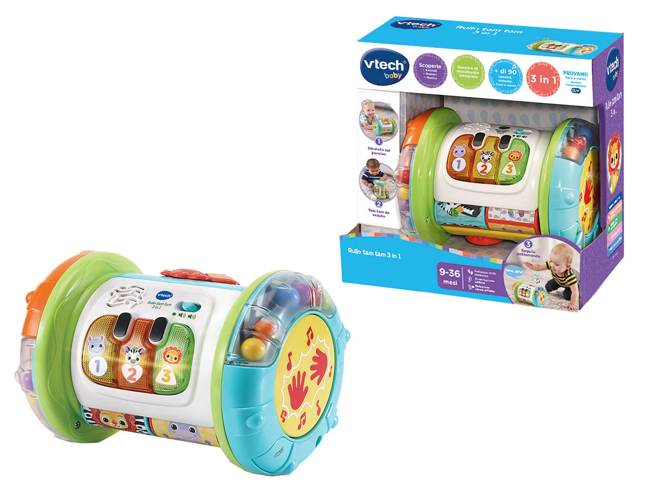 RULLO TAM TAM 3 IN 1 VTECH