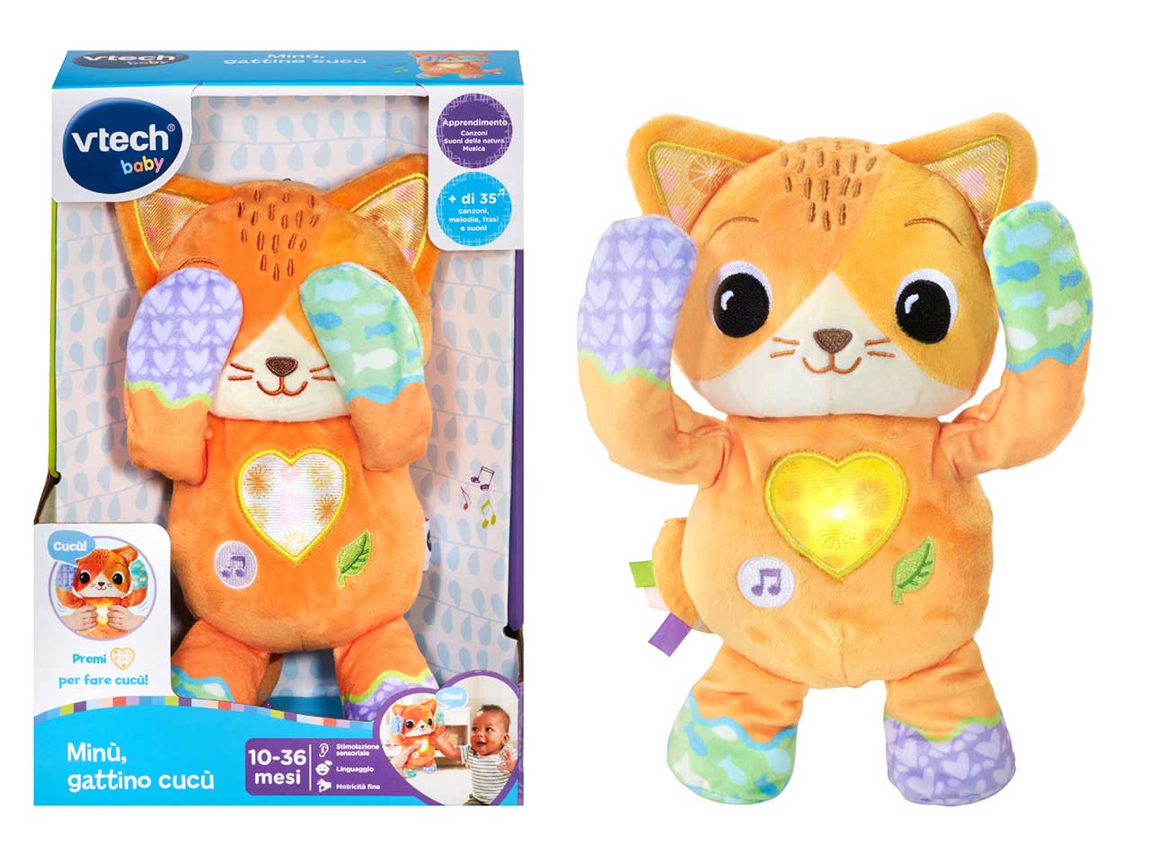 MINU' GATTINO CUCU' VTECH BABY