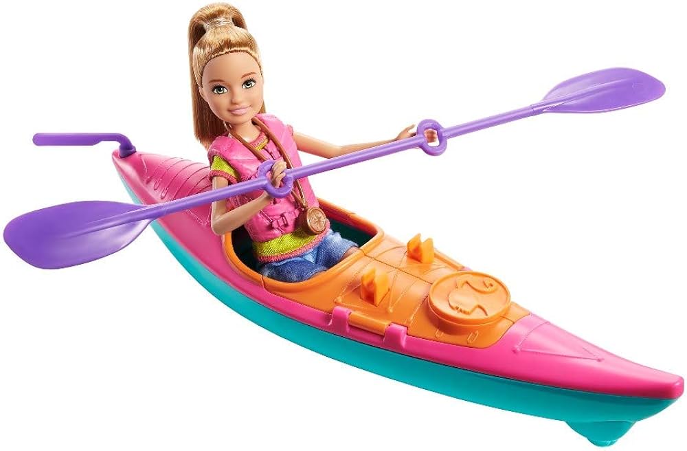 BARBIE TEAM STECIE SET CAMPEGGIO MATTEL