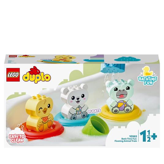 LEGO DUPLO Ora del Bagnetto Il Treno degli Animali Galleggiante 10965