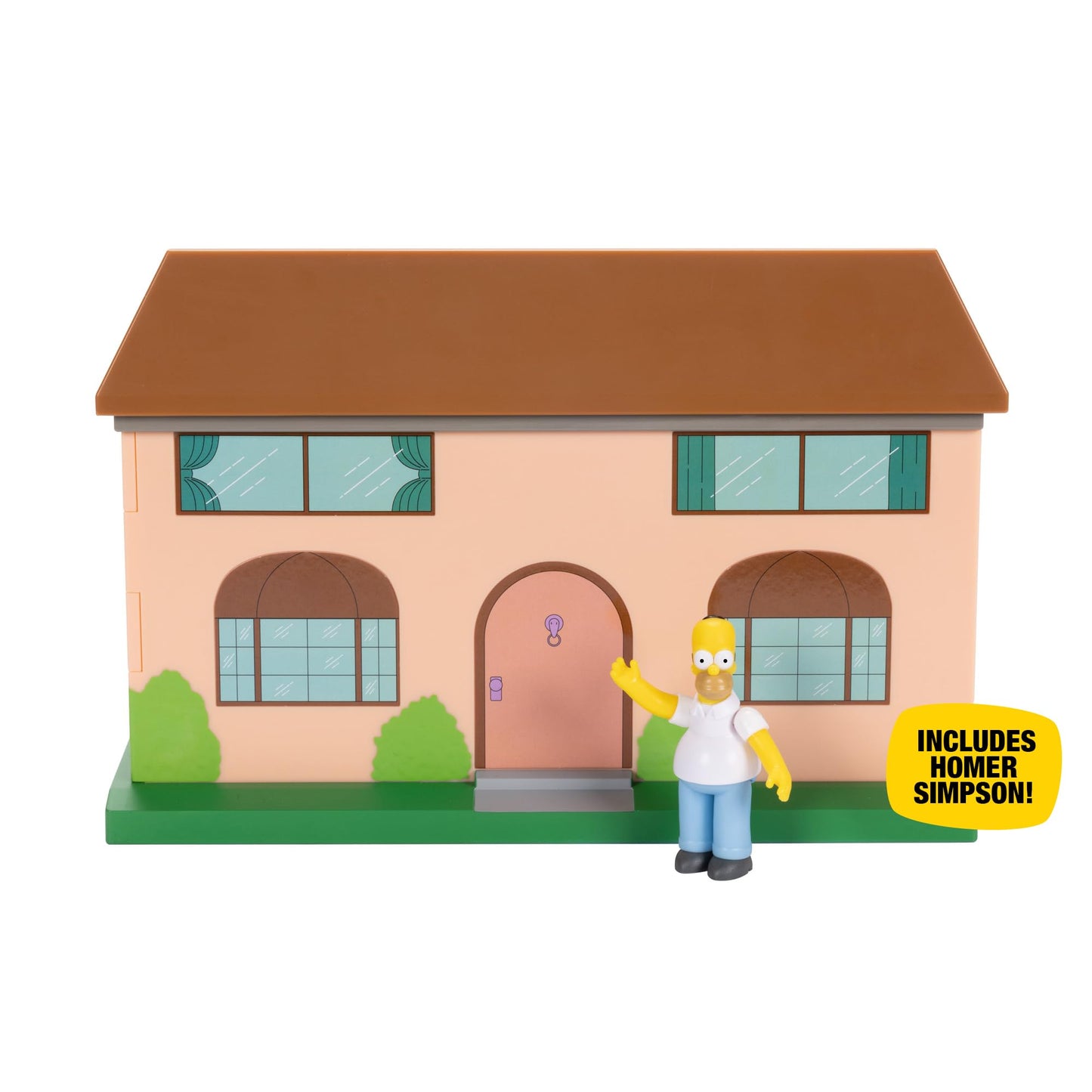 THE SIMPSONS DIORAMA SOGGIORNO CON HOMER JAKKS