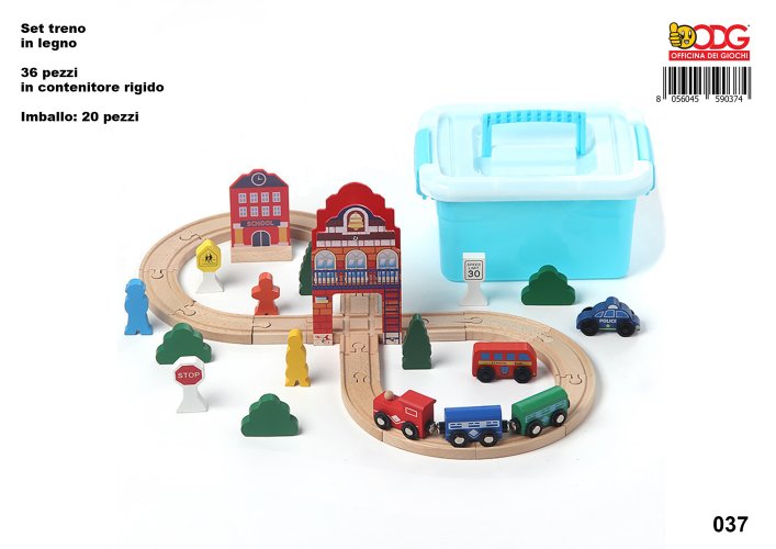 TRENO LEGNO IN SECCHIELLO ODG