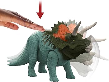 JURASSIC WORLD DOMINON TRICERATOPO CON SUONO ATL