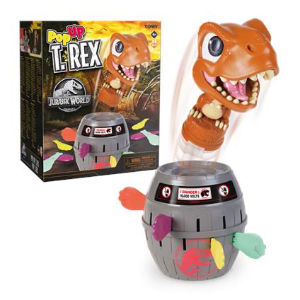 JURASSIC WORLD POP UP T.REX TOMY