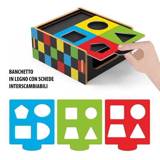 HEADU BANCHETTO SENSORIALE MONTESSORI 2-4 ANNI