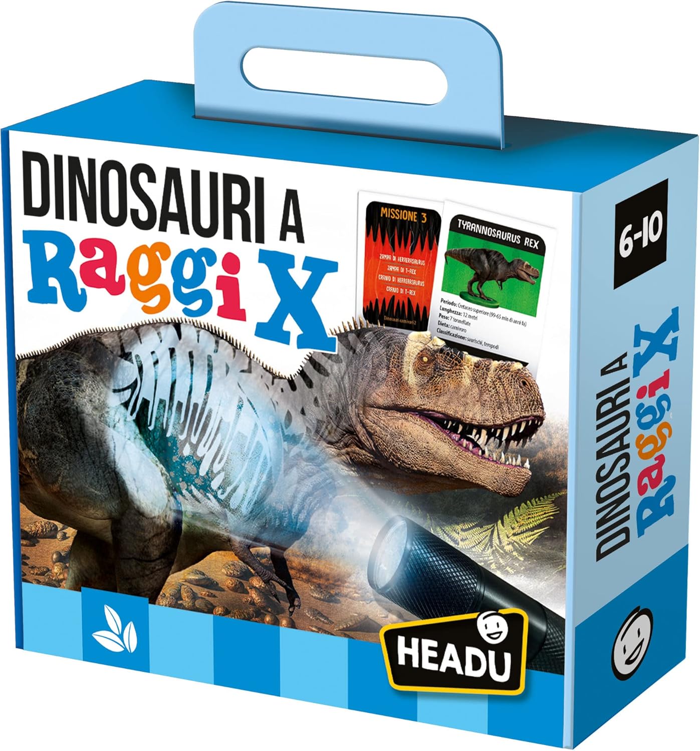 HEADU DINOSAURI A RAGGI X