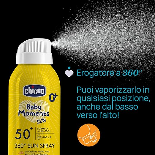 Chicco Spray Solare Protezione SPF 50 +