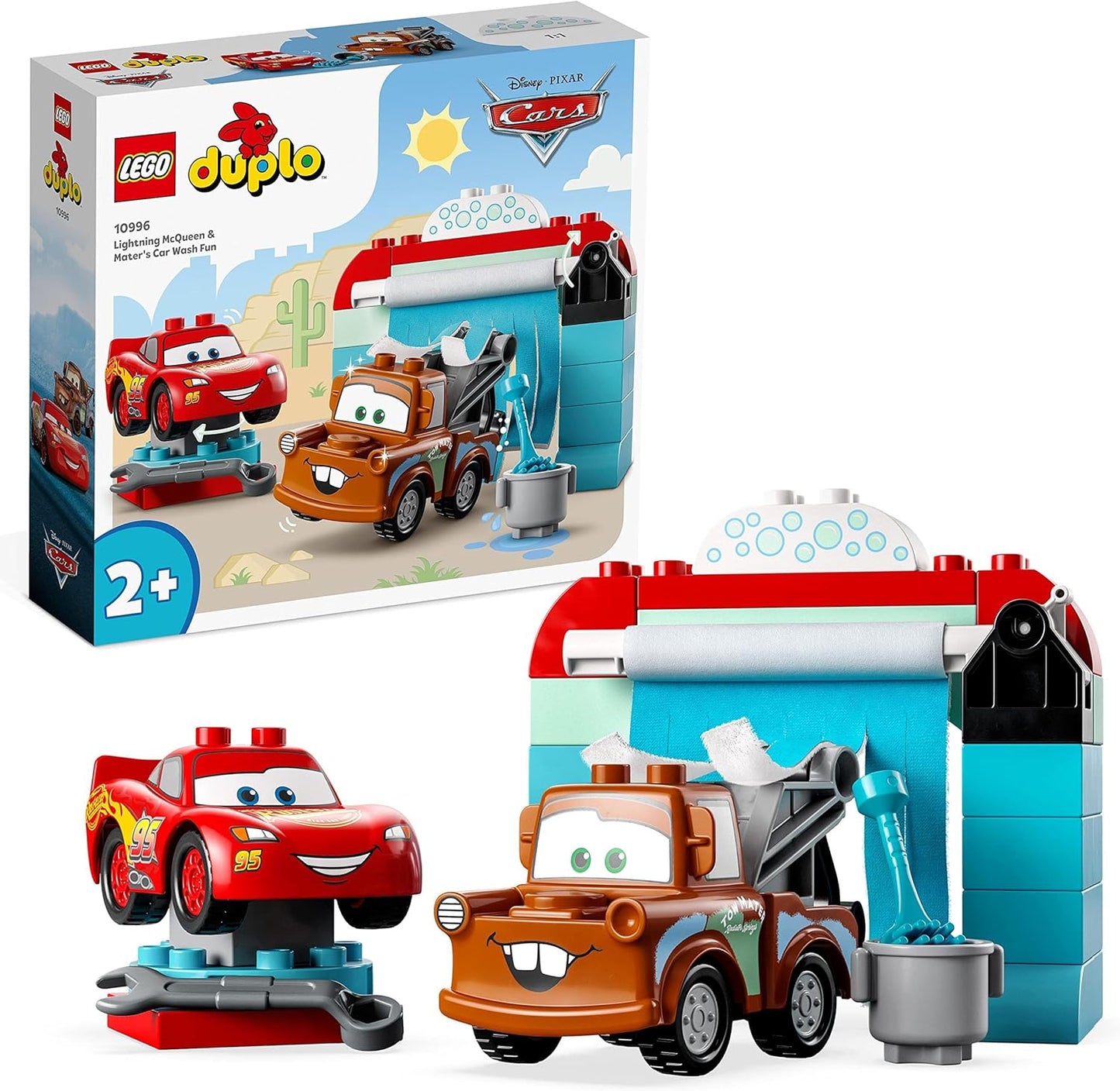 LEGO DUPLO AUTOLAVAGGIO SAETTA E CRICCHETTO 10996