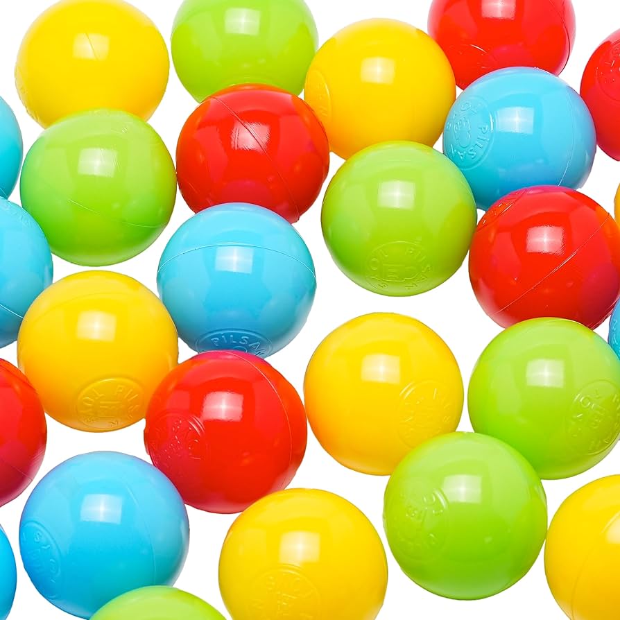 PLAY POOL BALLS 6 CM 100 PEZZI PILSAN
