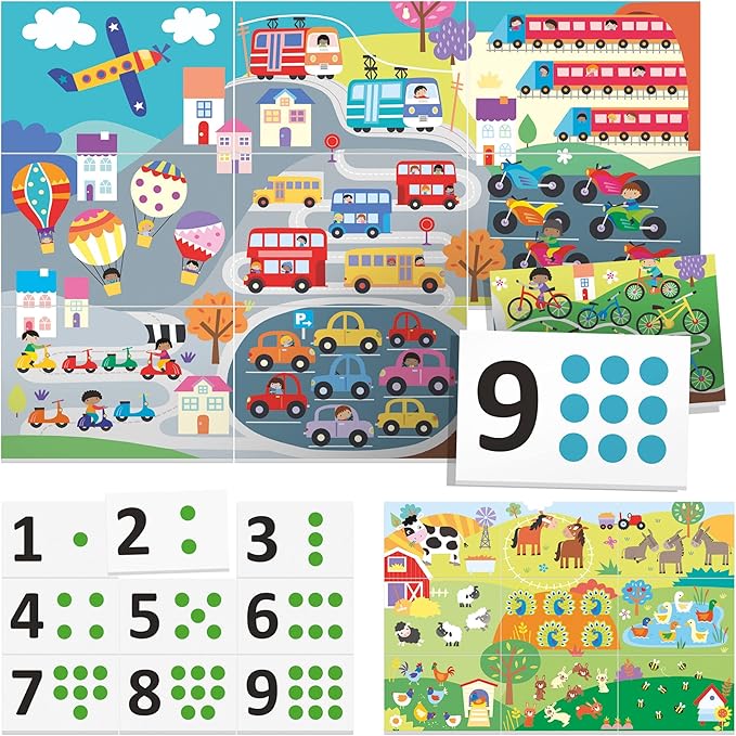 HEADU FLASHCARDS 1 2 3 TOUCH MONTESSORI