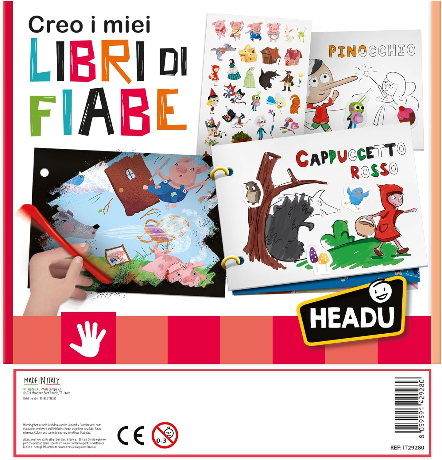 HEADU CREO I MIEI LIBRI DI FIABE