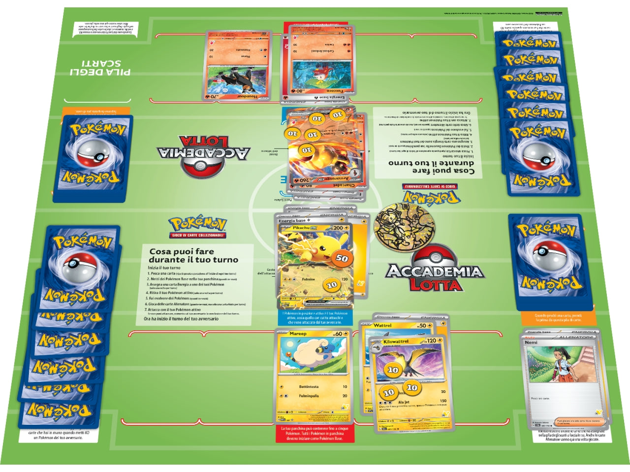 GIOCO POKEM ACCADEMIA LOTTA GAMAVISION