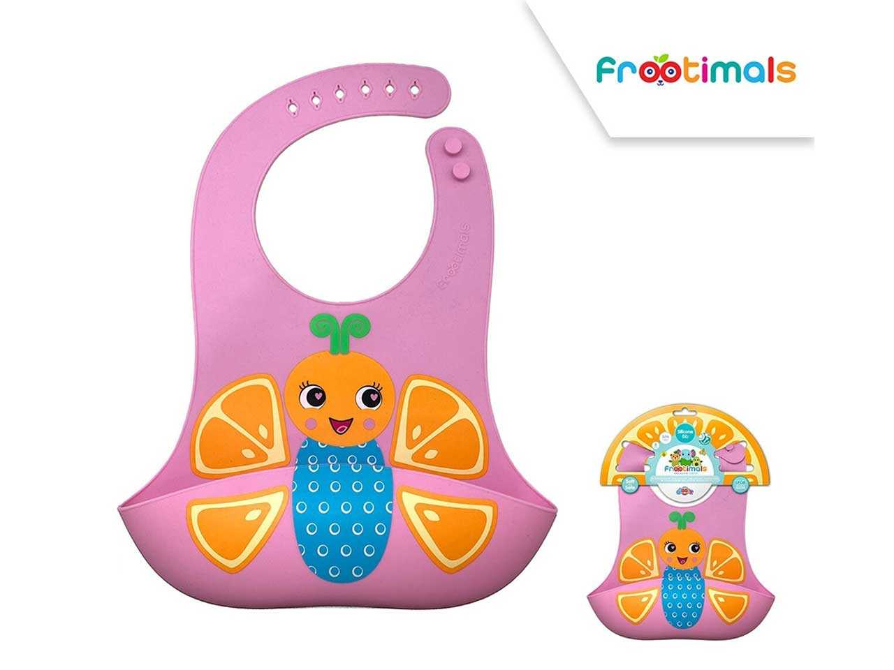 BAVAGLINO IN SILICONE FROOTIMALS kids