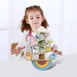 ANIMALI IMPILABILI IN LEGNO TOOKY TOY