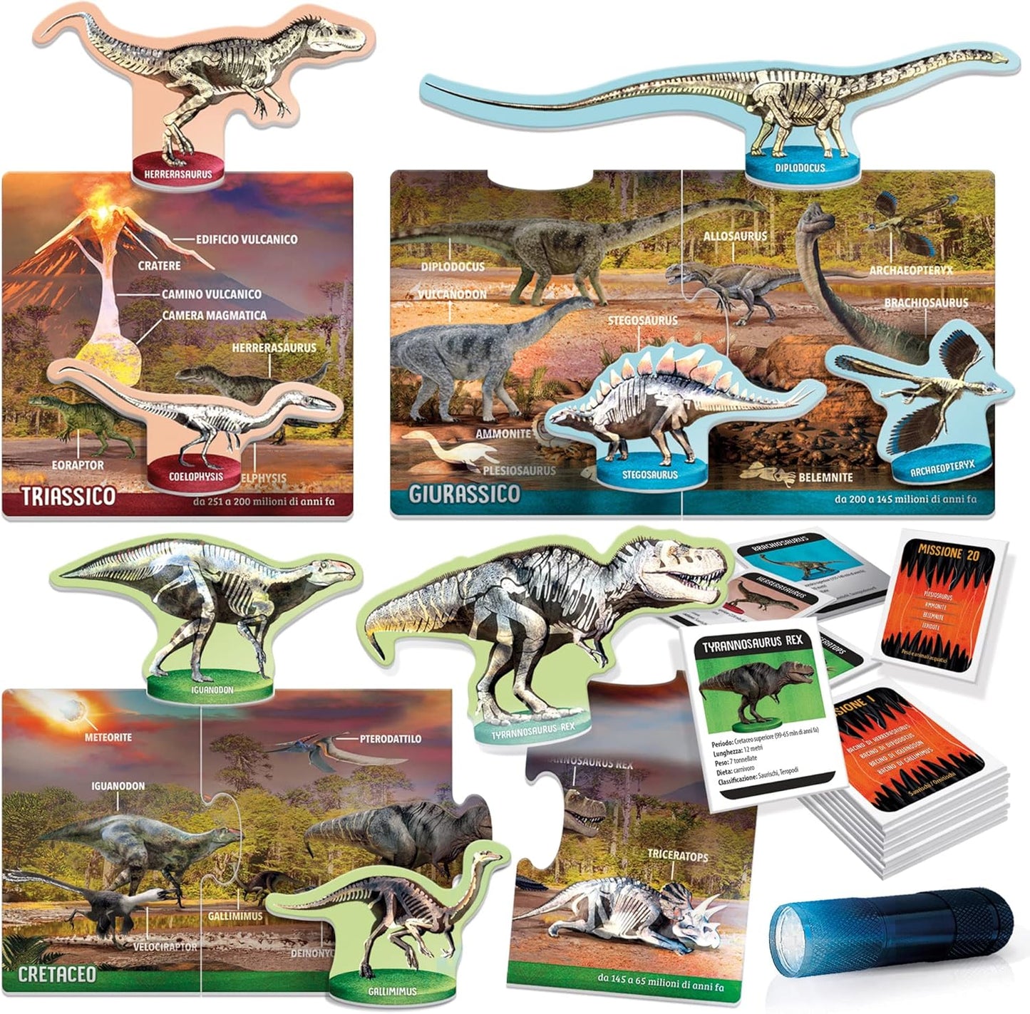 HEADU DINOSAURI A RAGGI X