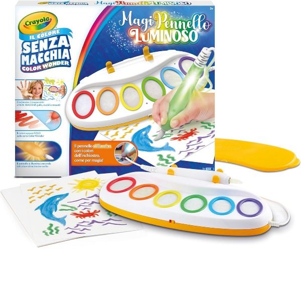 MAGI PENNELLO LUMINOSO COLOR WONDER CRAYOLA magipennello