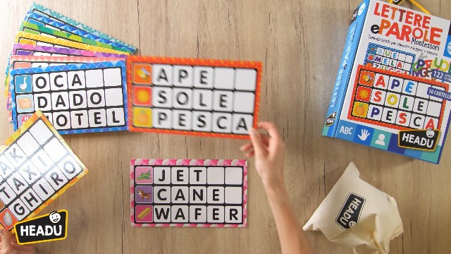 HEADU LETTERE E PAROLE MONTESSORI