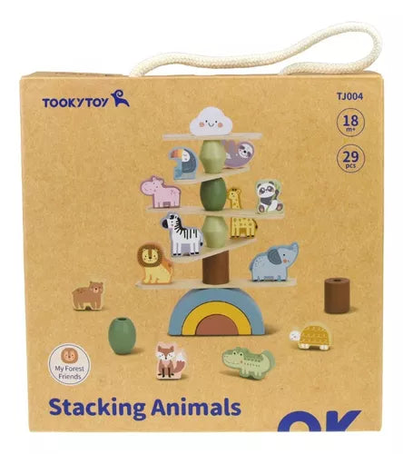ANIMALI IMPILABILI IN LEGNO TOOKY TOY
