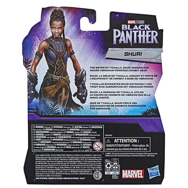 HASBRO BLACK PANTHER SHURI CM 15 E1358