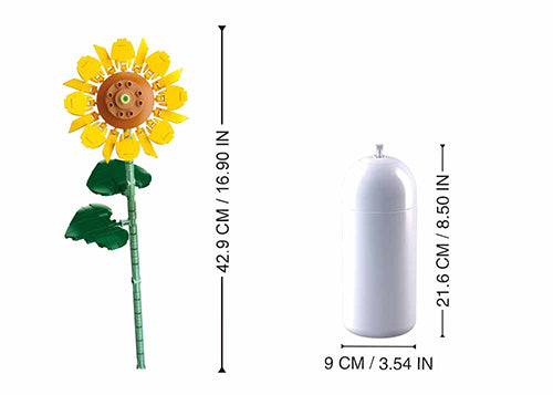 SLUBAN GIRASOLI IN VASO COSTRUZIONI