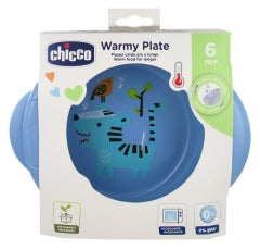 PIATTO PAPPA CALDA CELESTE CHICCO