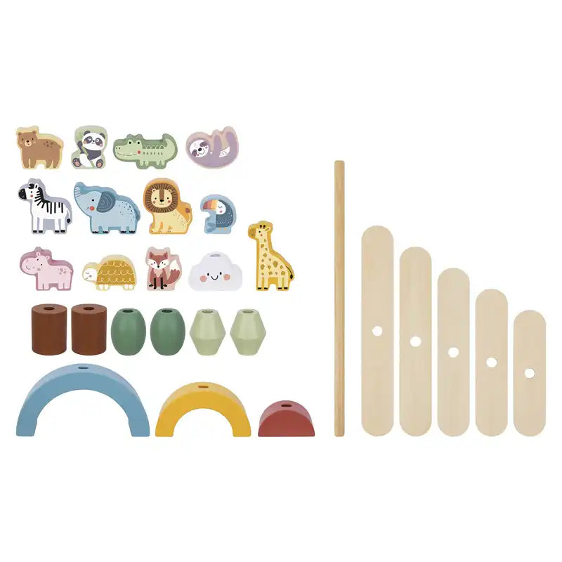 ANIMALI IMPILABILI IN LEGNO TOOKY TOY