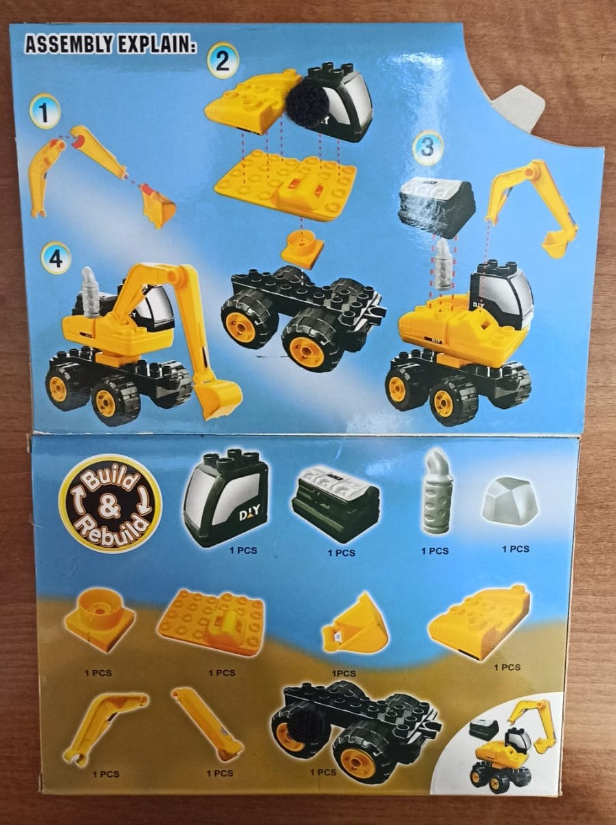 Blocks Truck special collectible Escavatrice - De.Car