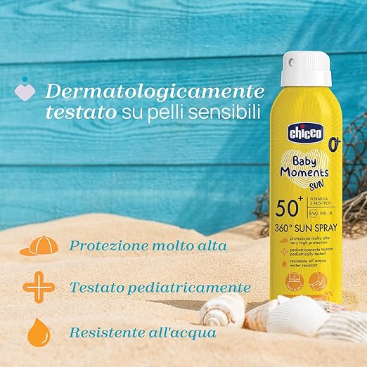 Chicco Spray Solare Protezione SPF 50 +
