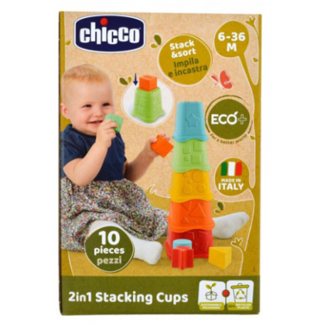 TAZZE IMPILABILI2 IN 1 CHICCO ECO
