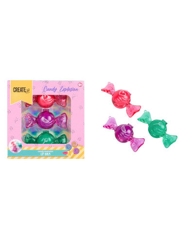 CREATE SET 3 LIP BALM A CARAMELLA