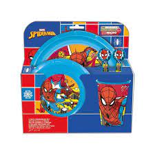 SET PAPPA SPIDER MAN 5 PEZZI MARVEL