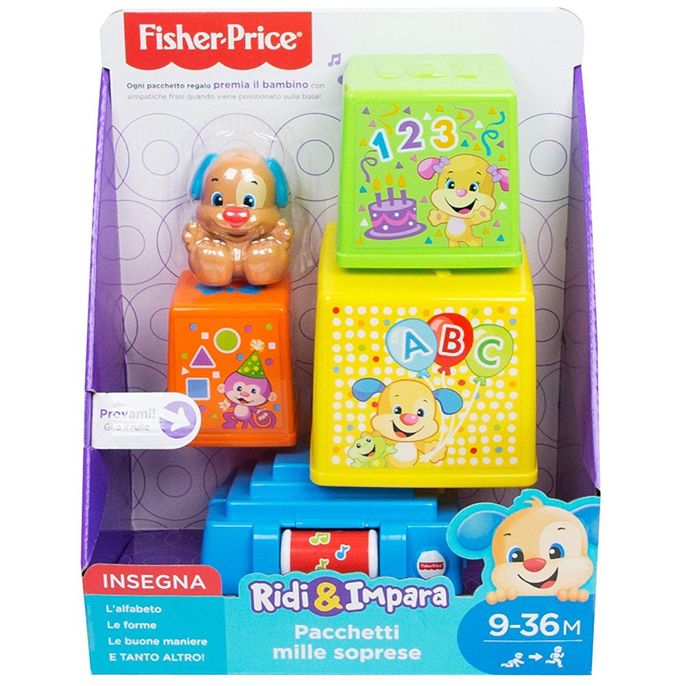 RIDI E IMPARA PACCHETTI MILLE SORPRESE FISHER PRICE