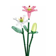 SLUBAN GIGLIO CON VASO COSTRUZIONI